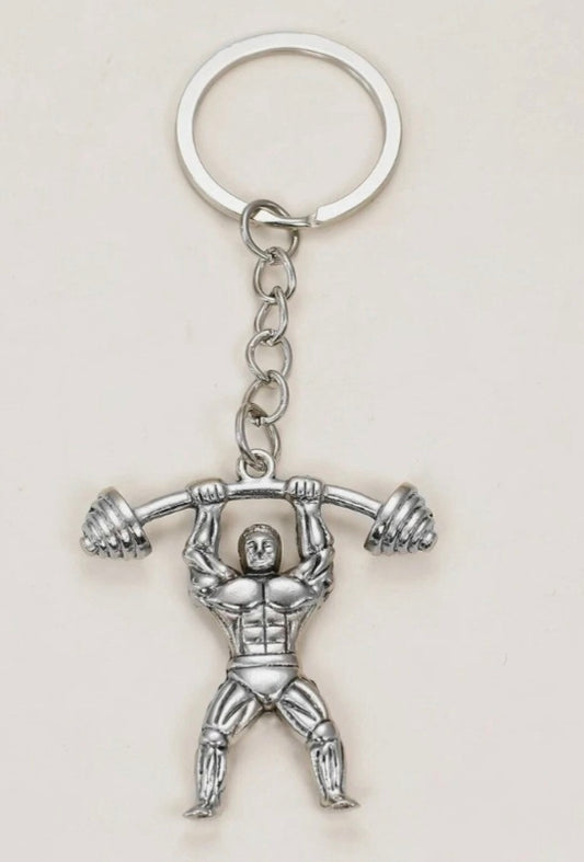 Bodybuilder Joke Keyring