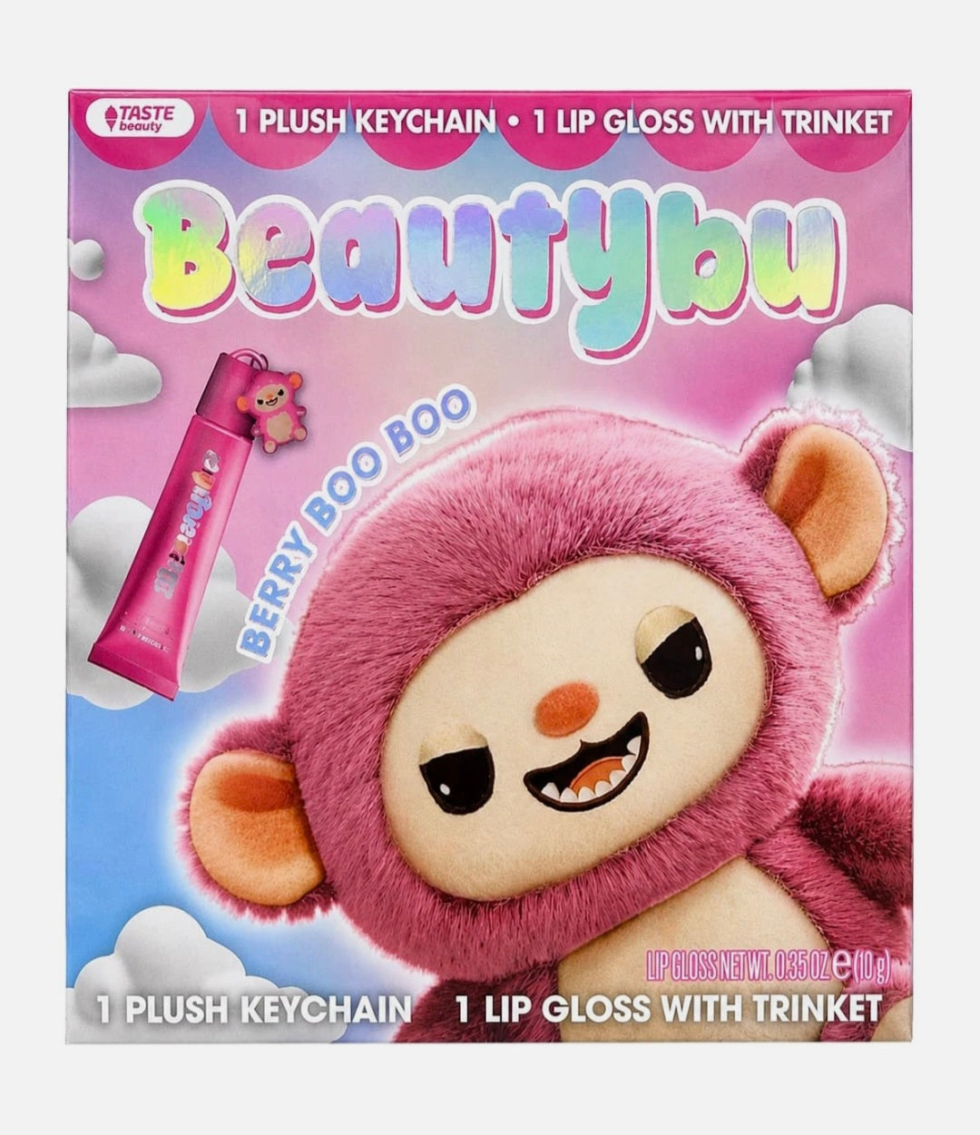 Keyring & Lipgloss Gift Set