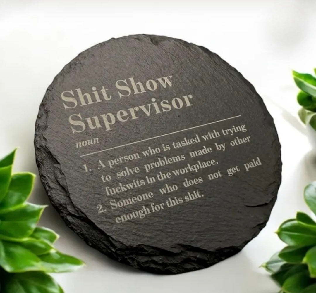 Funny Slate Coasters 18+