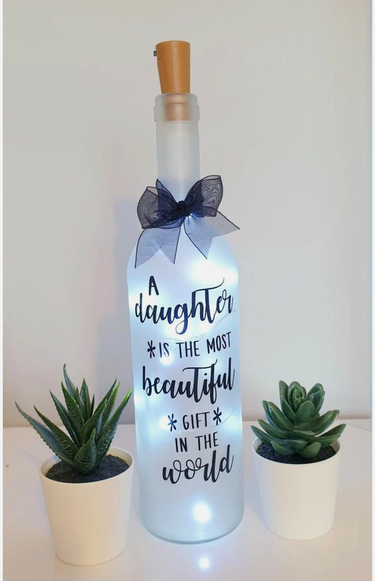 Frosted LED Bottle