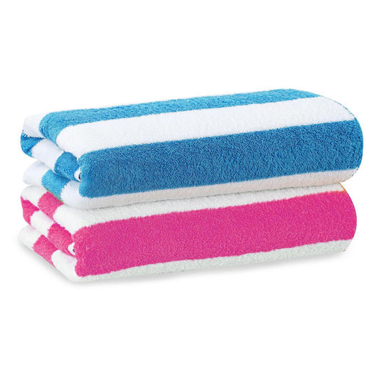 Stripey Beach Towels 2Pck