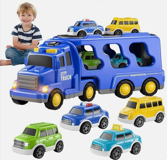 Large 5 In 1 Transporter Truck