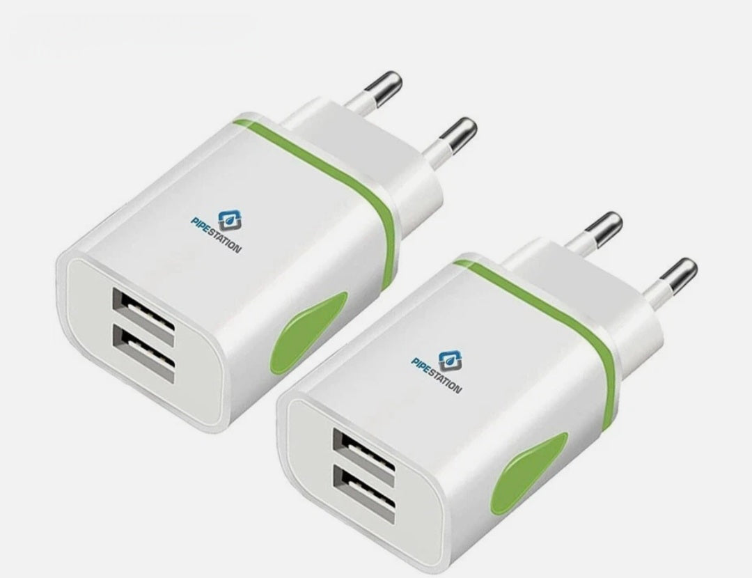 2 Pack EU Adapter Plugs
