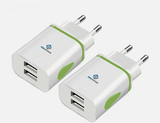 2 Pack EU Adapter Plugs
