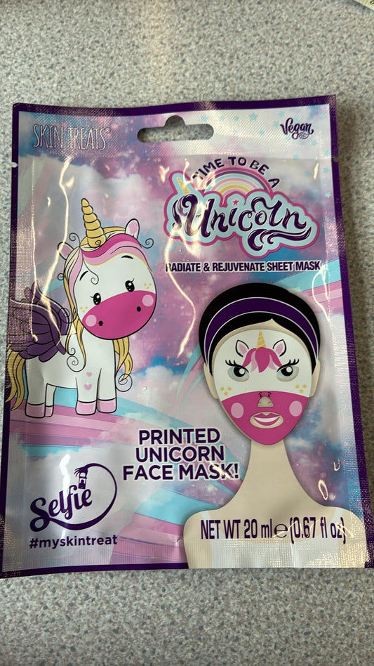 Unicorn Print Sheet Mask