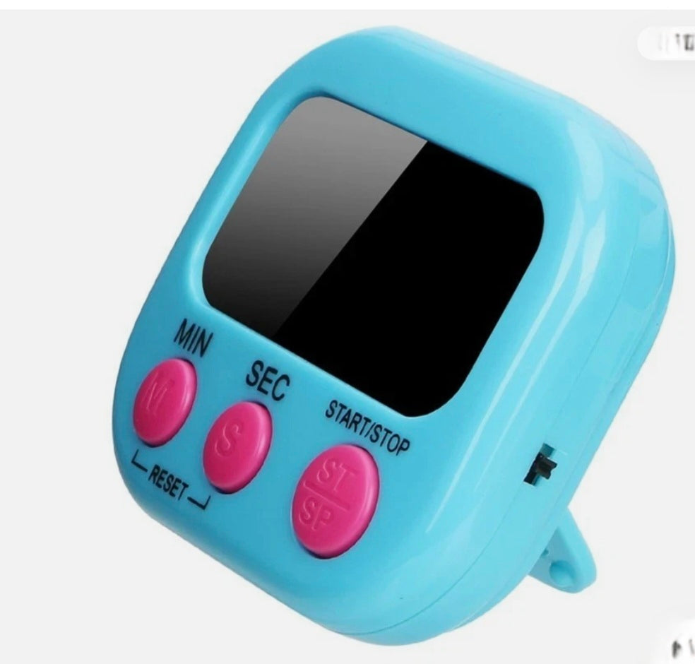 Magnetic LCD Cooking Timer With Alarm