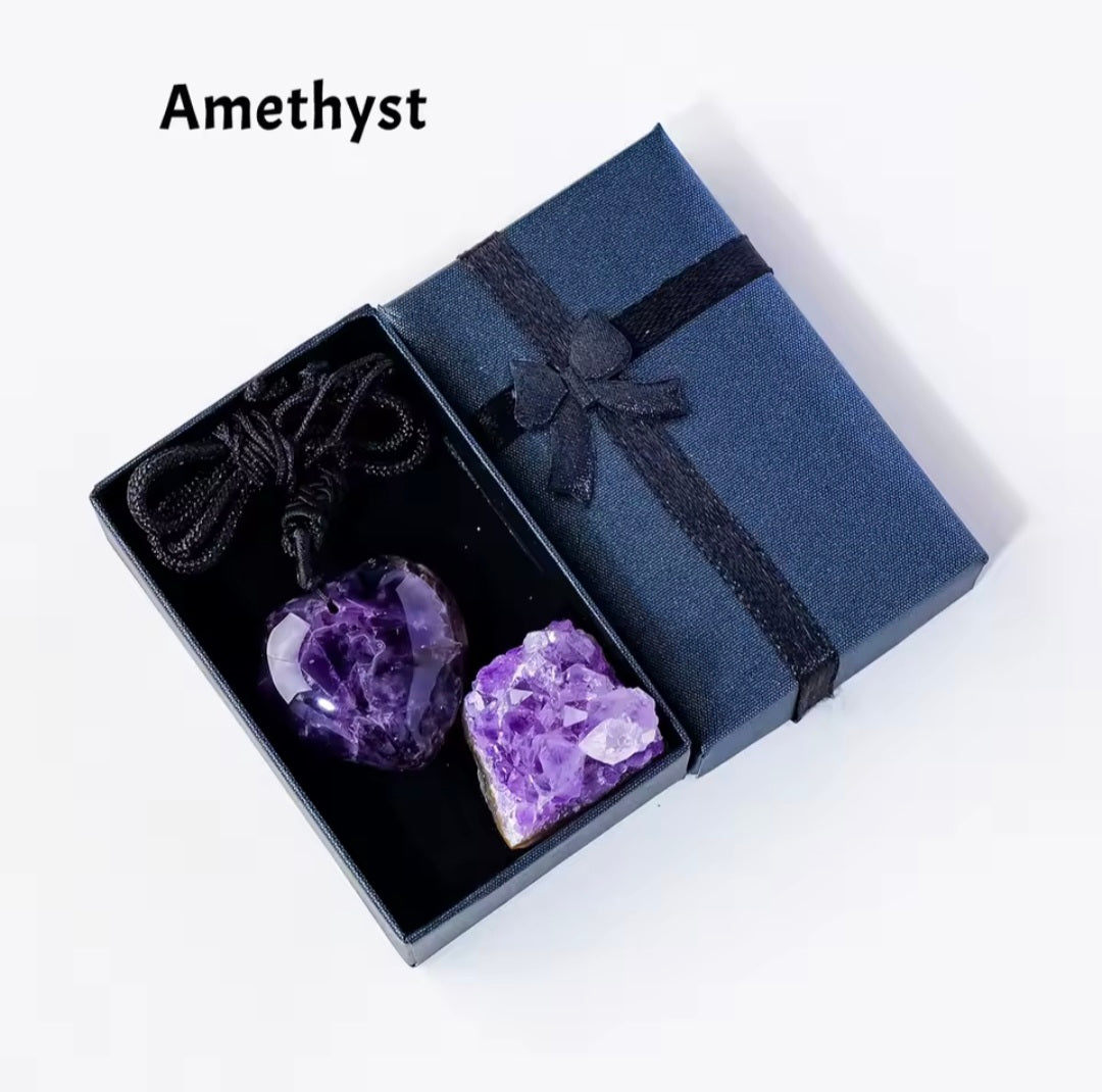 Crystal Pendant Set