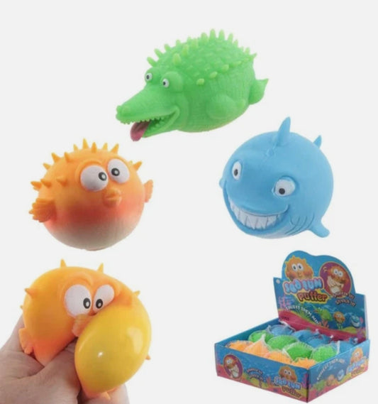 Sealife Puffer Squishy