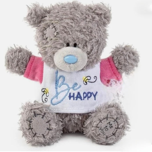 M2Y Be Happy Plush Bear