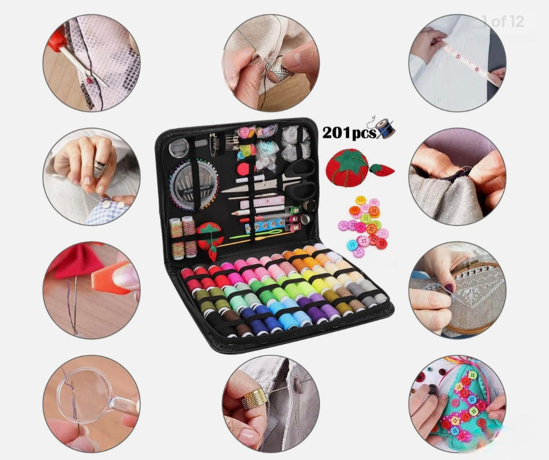 Large Sewing Kit 201Pcs
