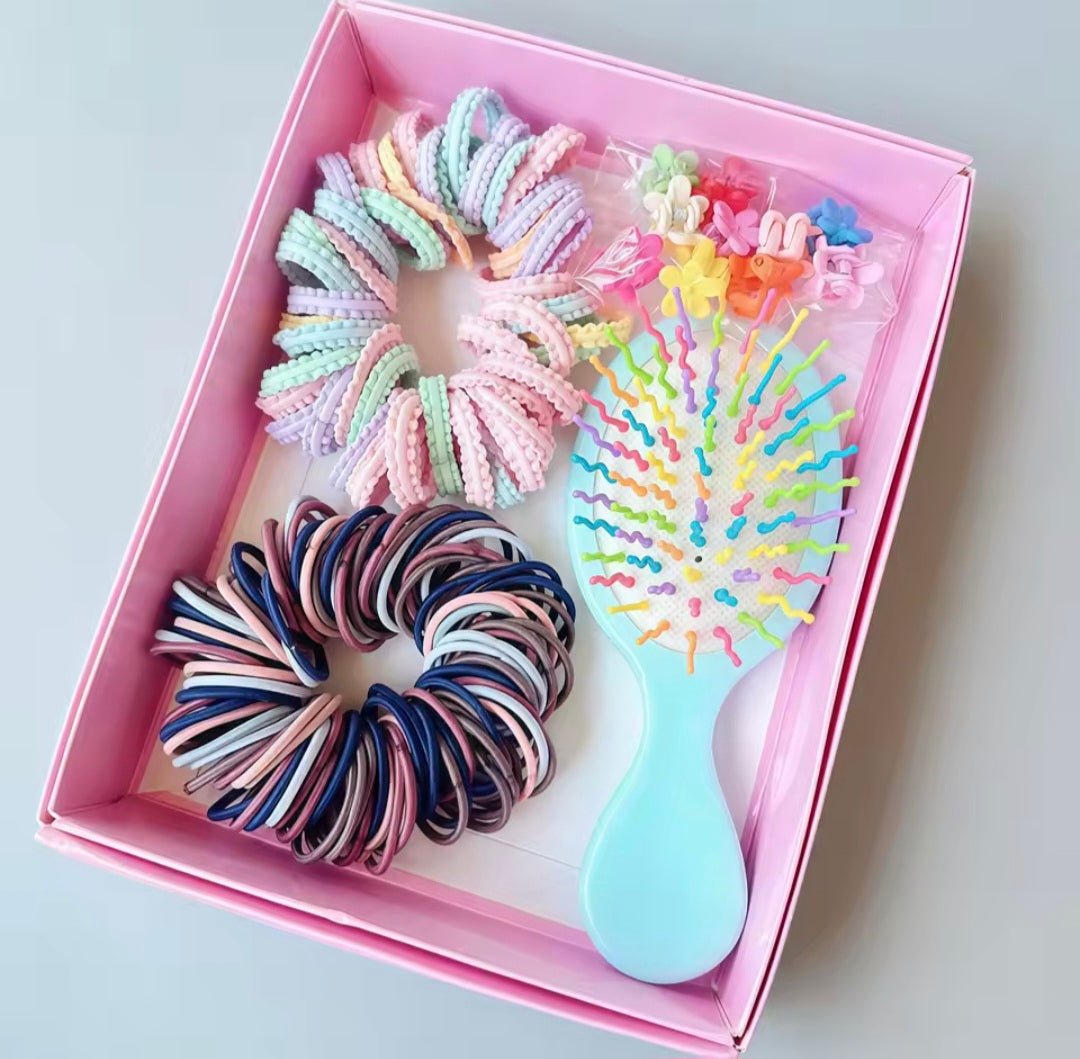 Hairbrush & Hairband Set