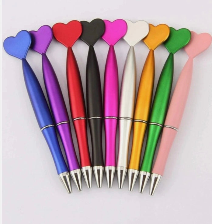 Love Heart Shaped Pen