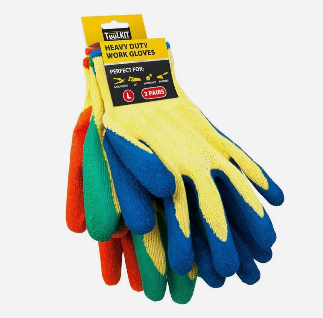 Garden Gloves 3Pck