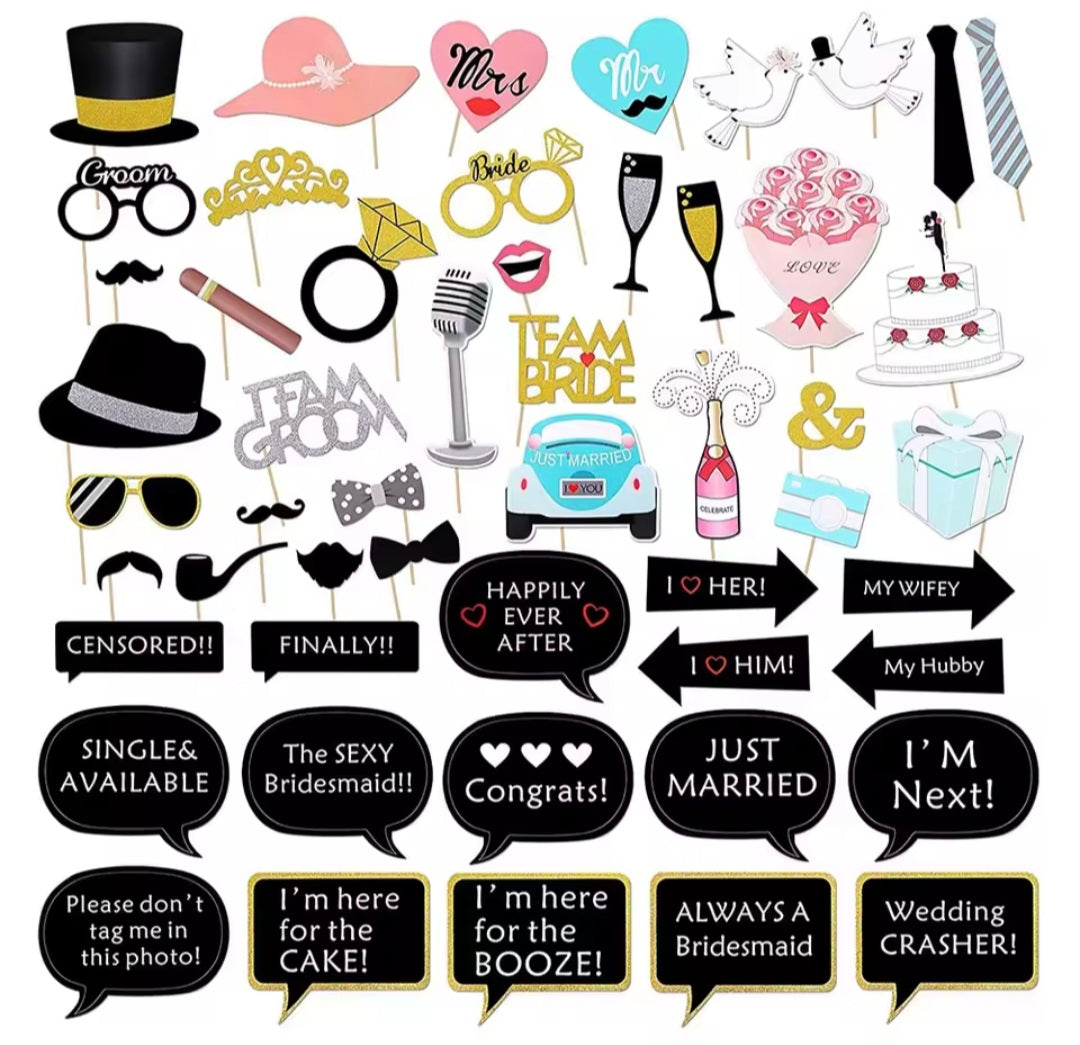 Wedding Photo Props