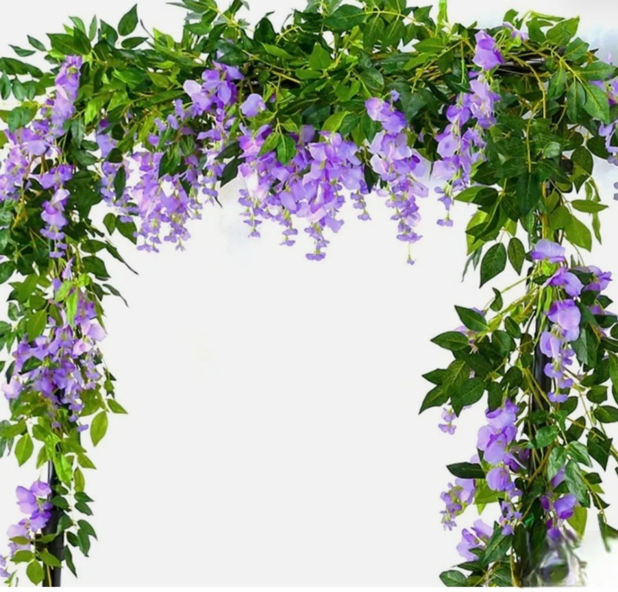 2 X 7FT Artificial Flower Garland