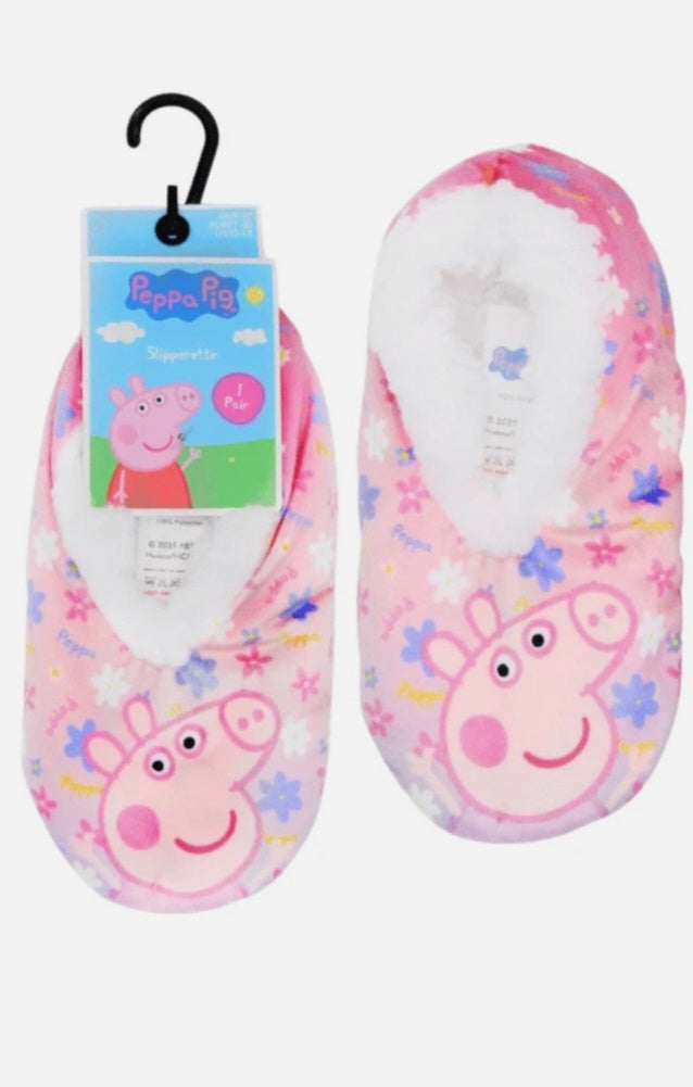 Girls Pig Slippers