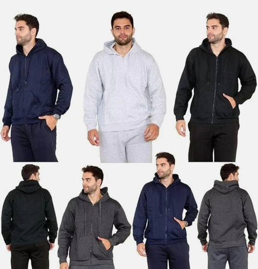Mens Zip Up Hoodie