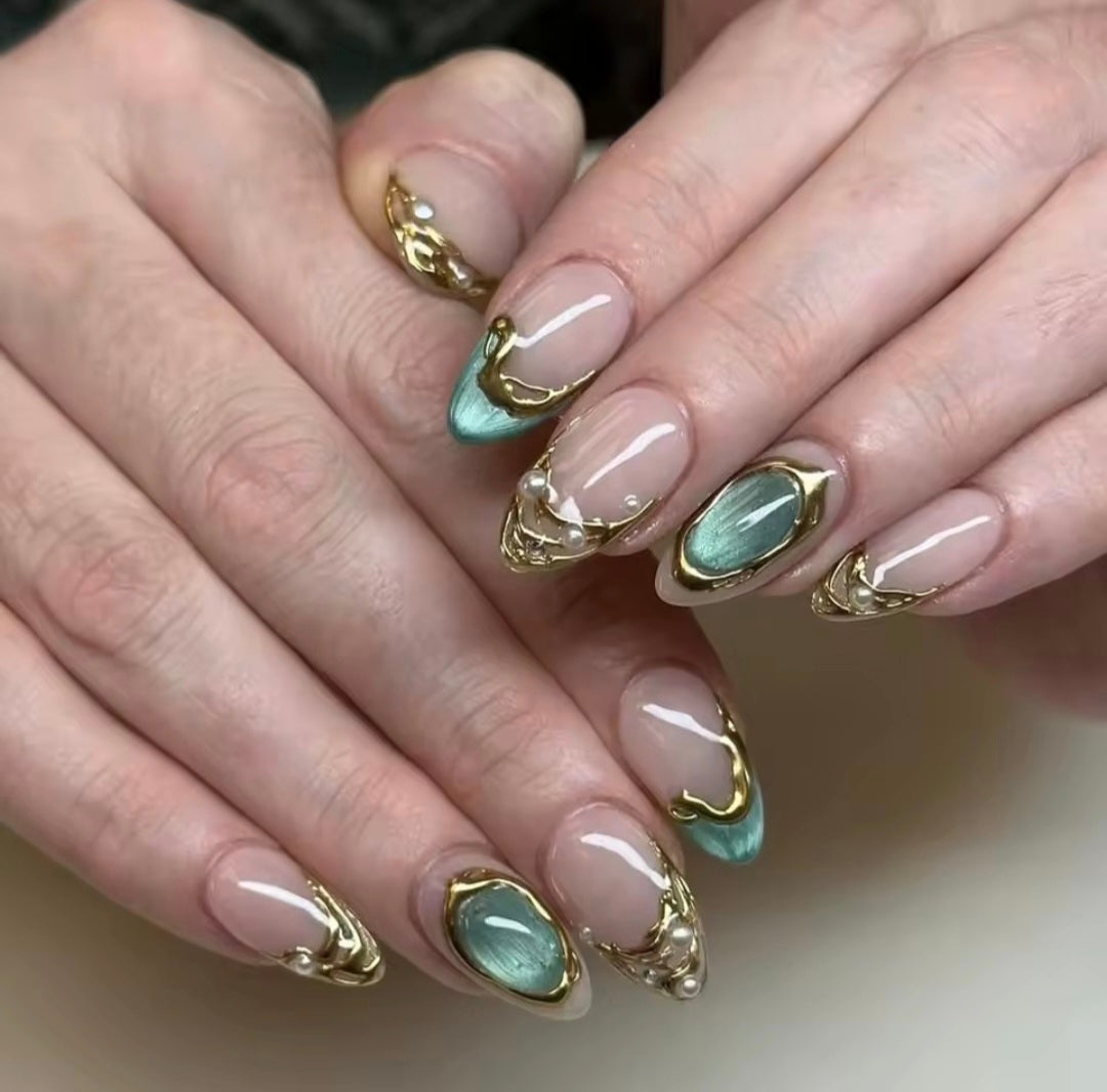 Almond Shaped False Nails 24Pck