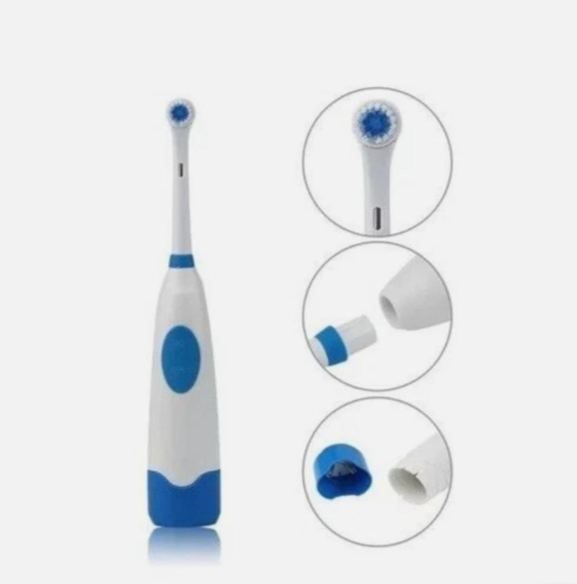 Electric Toothbrush Plus 4 Replacement Heads