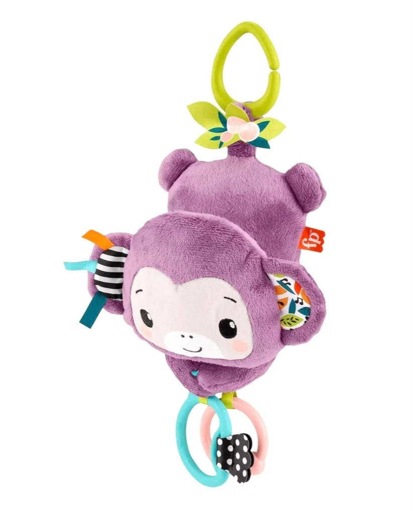 Monkey Sing & Go Pram Toy