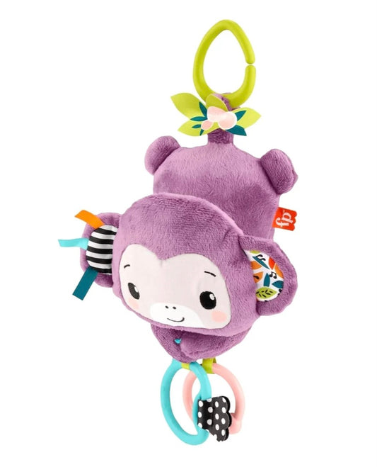 Monkey Sing & Go Pram Toy