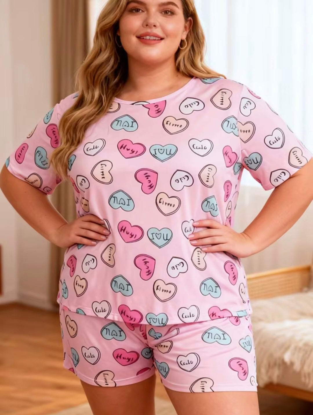 Love Hearts Pyjamas