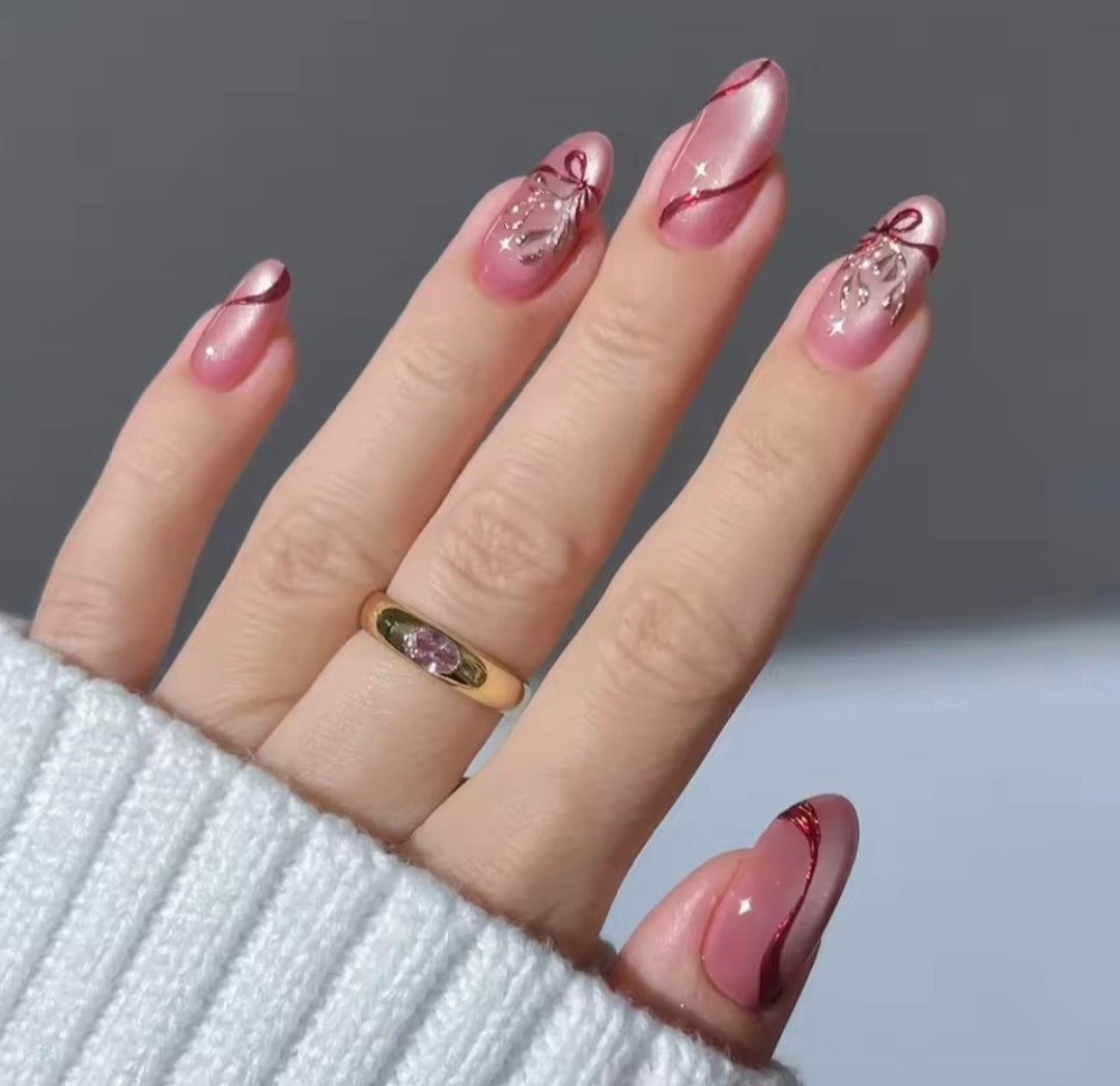 Almond Shaped False Nails 24Pck