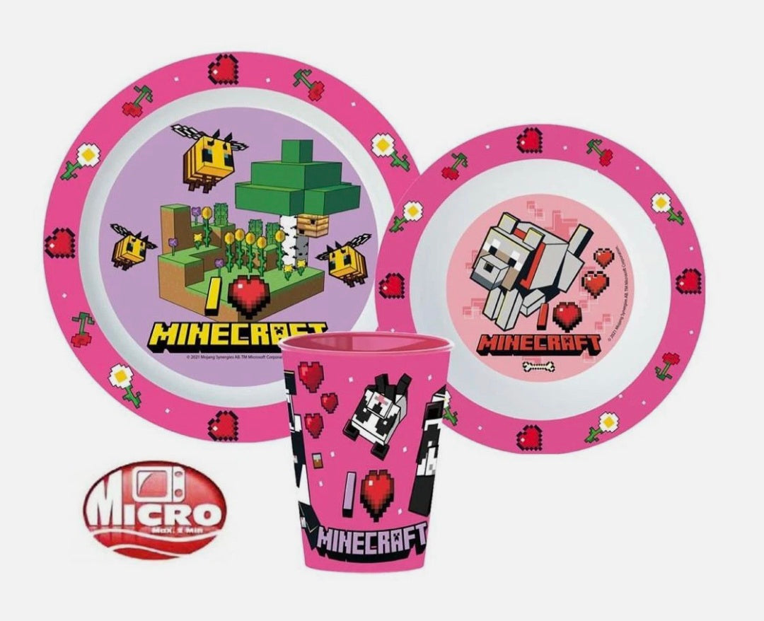 Girls Character Dinner Sets