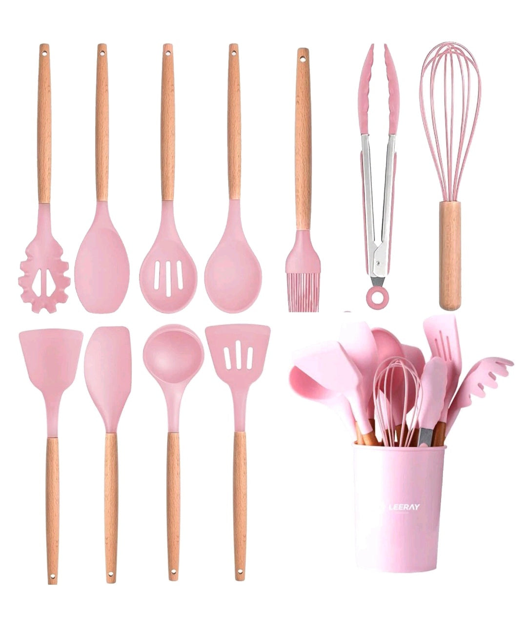 Silicone Cooking Utensils Set