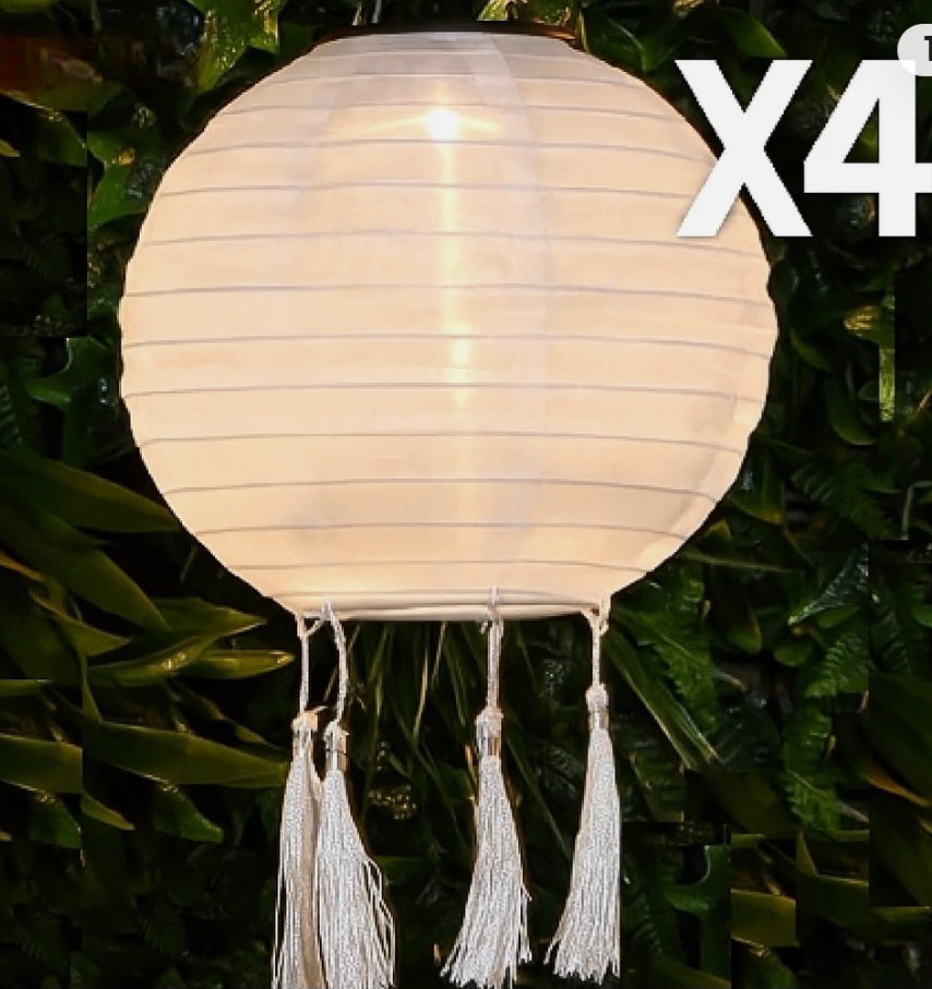 Hanging Garden Lanterns Set Of 4
