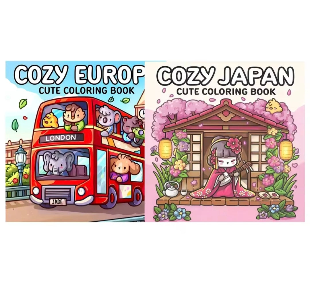 Colouring Books 2Pck