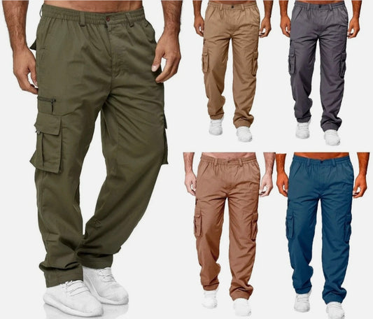 Mens Combat Cargo Trousers