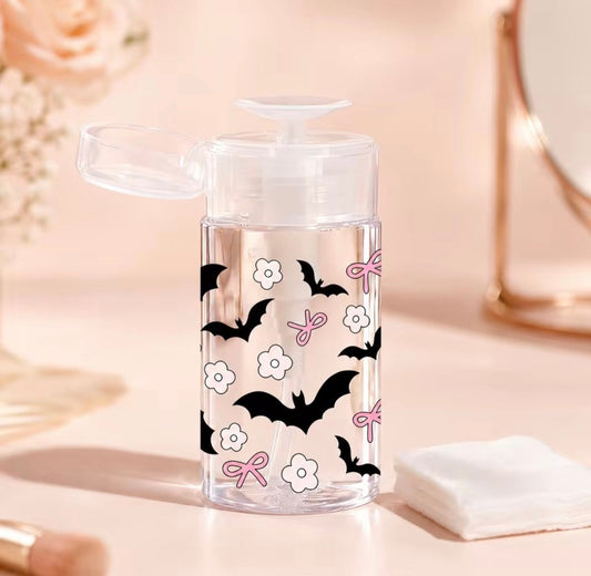 Press Top Makeup Remover Dispenser Bottle