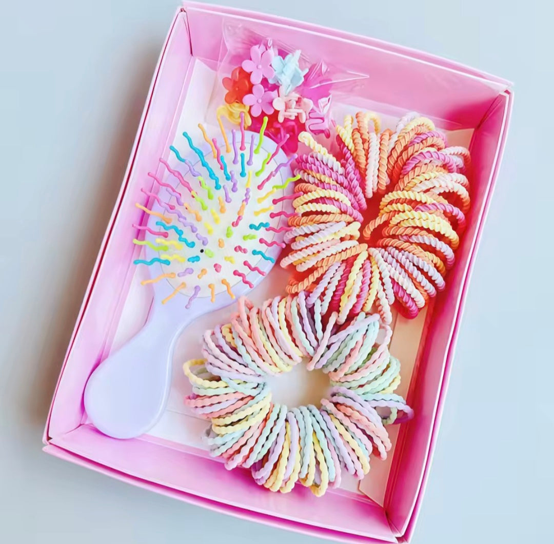 Hairbrush & Hairband Set