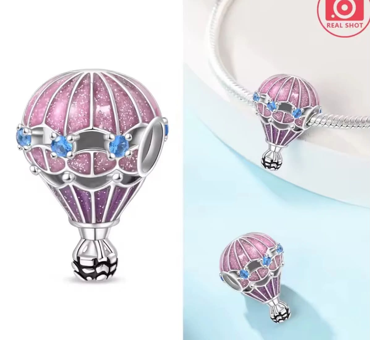 Hot Air Balloon Charm