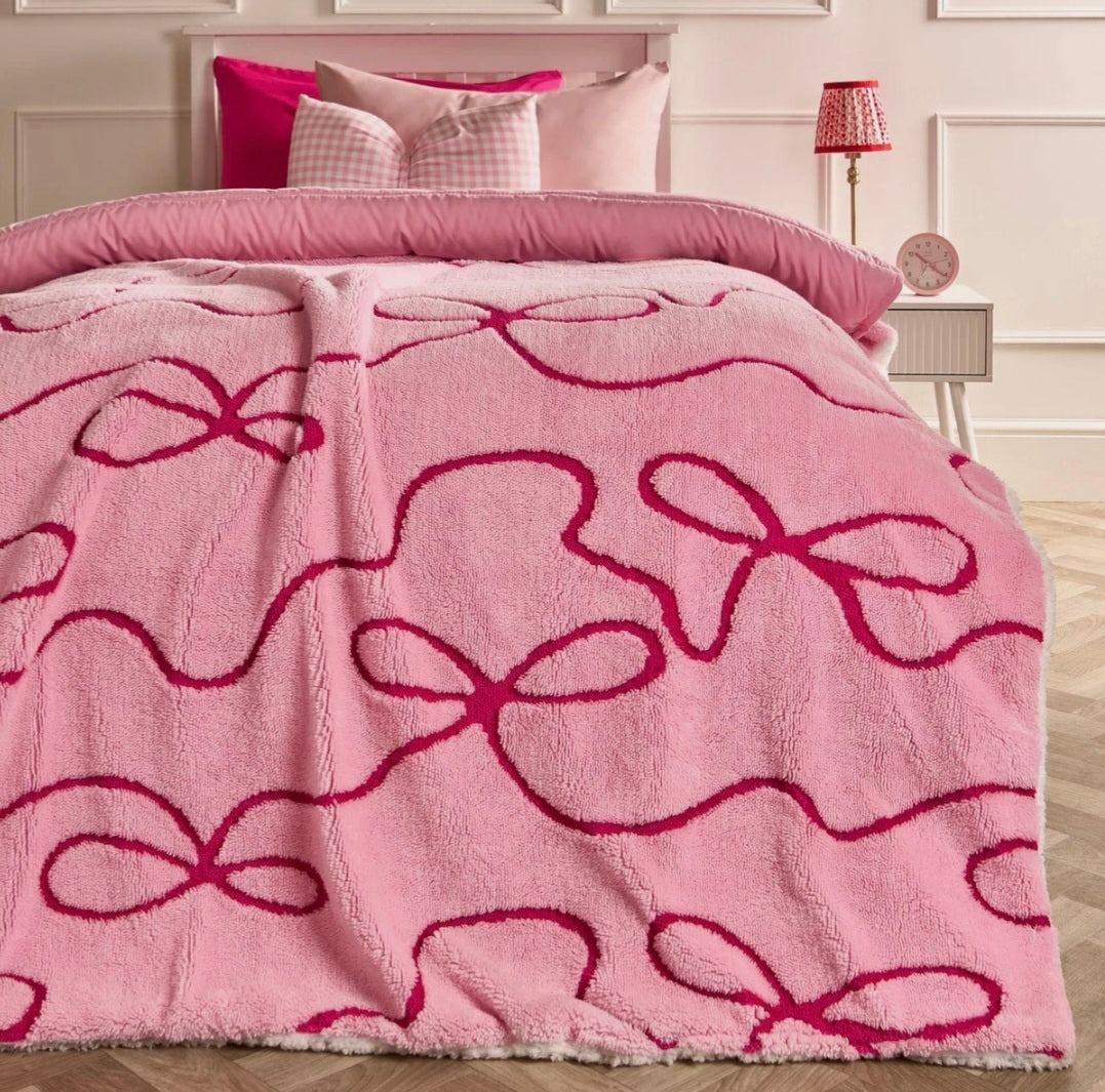 Tufted Teddy Fleece Blanket