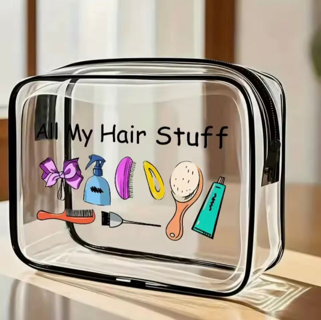 Travel Hair Stuff Bag