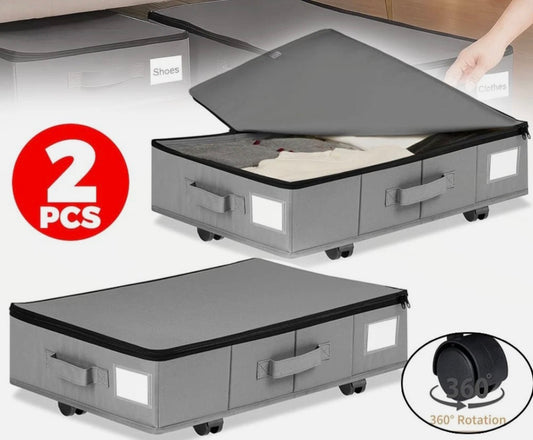 Underbed Storage on Wheels