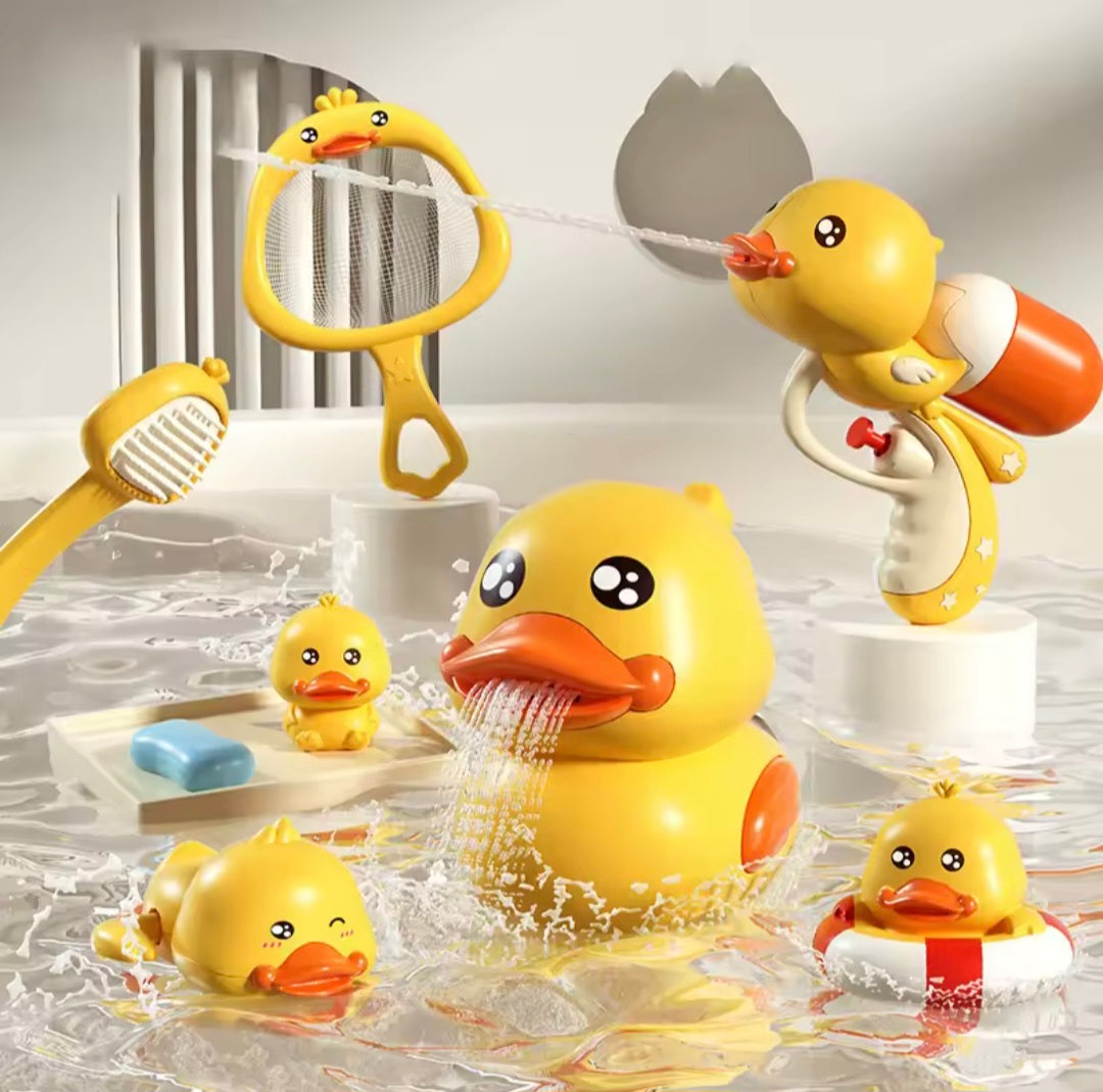 Duck Bath Toy Set