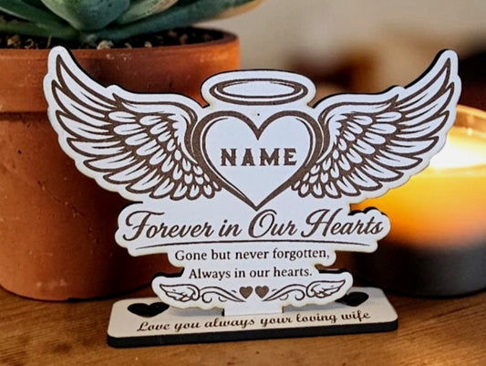 Memorial Wings Plaque