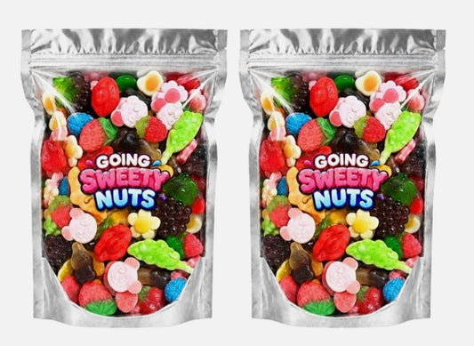 2 X 1kg Bags Of Gummy Sweets