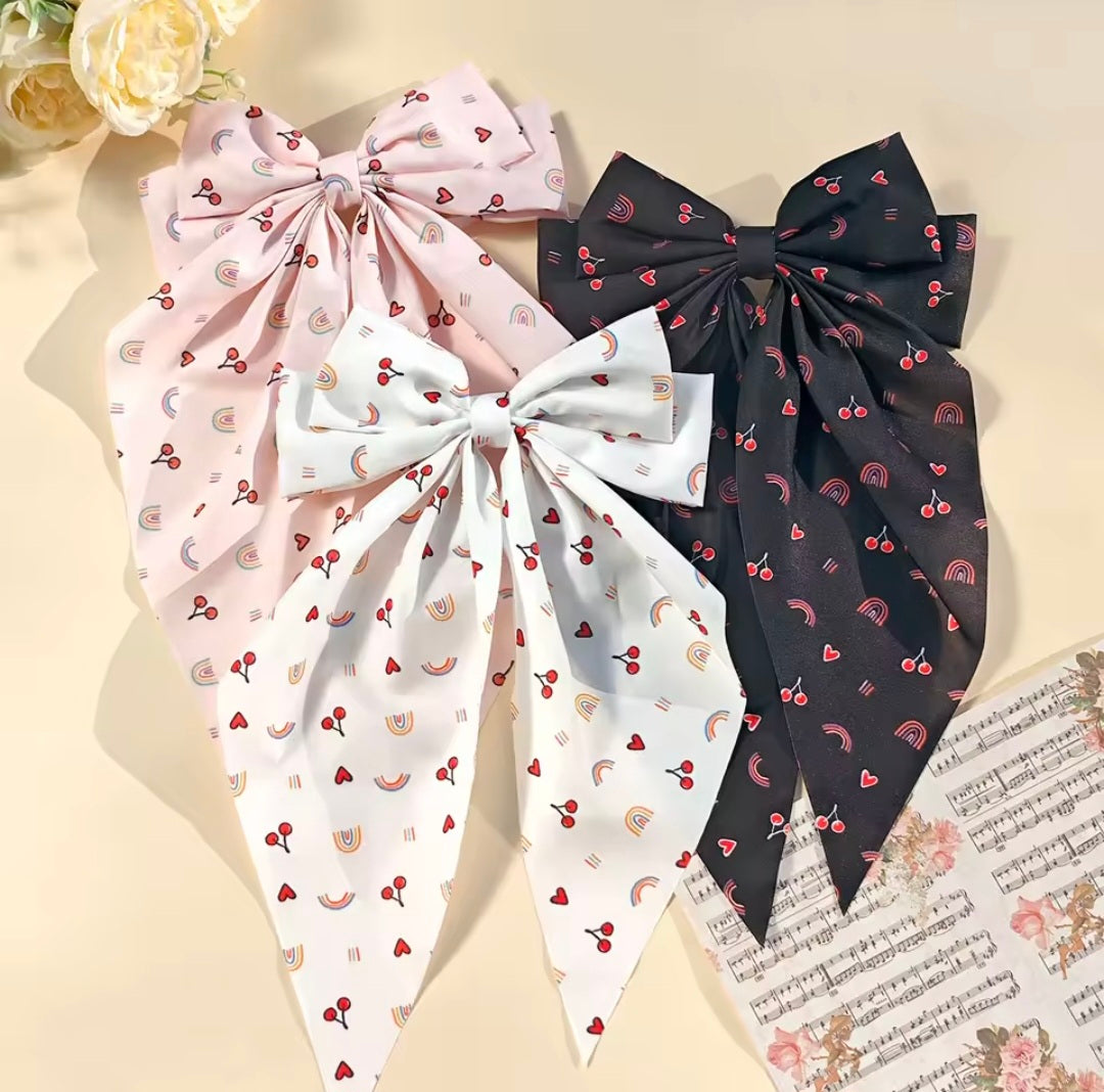 Patterned Bows 3Pck
