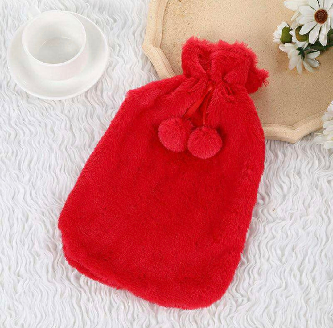 Fluffy Hot Water Bottle