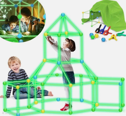 Glow in the Dark Fort Building Kit