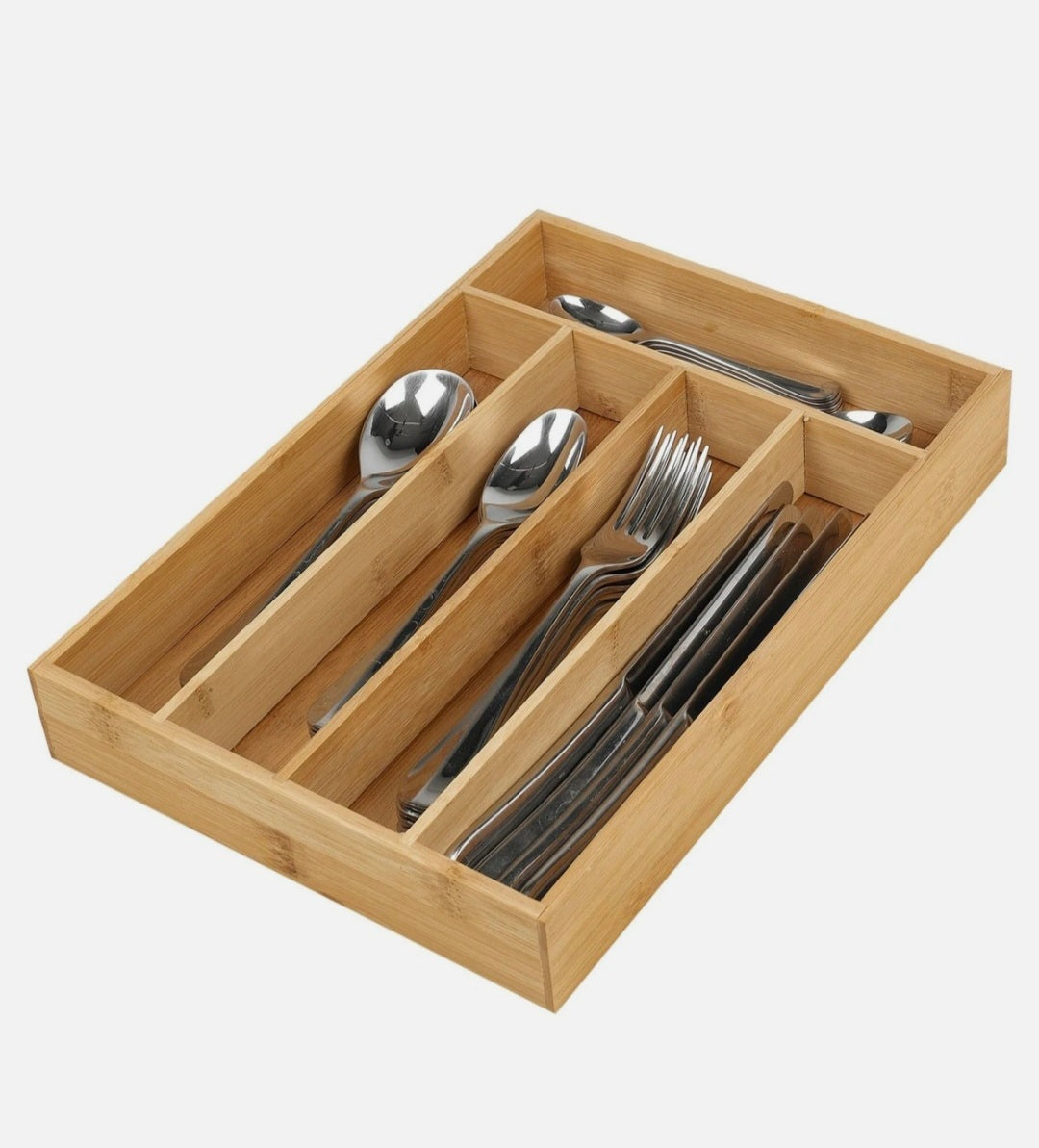 Wooden Cutlery Tray