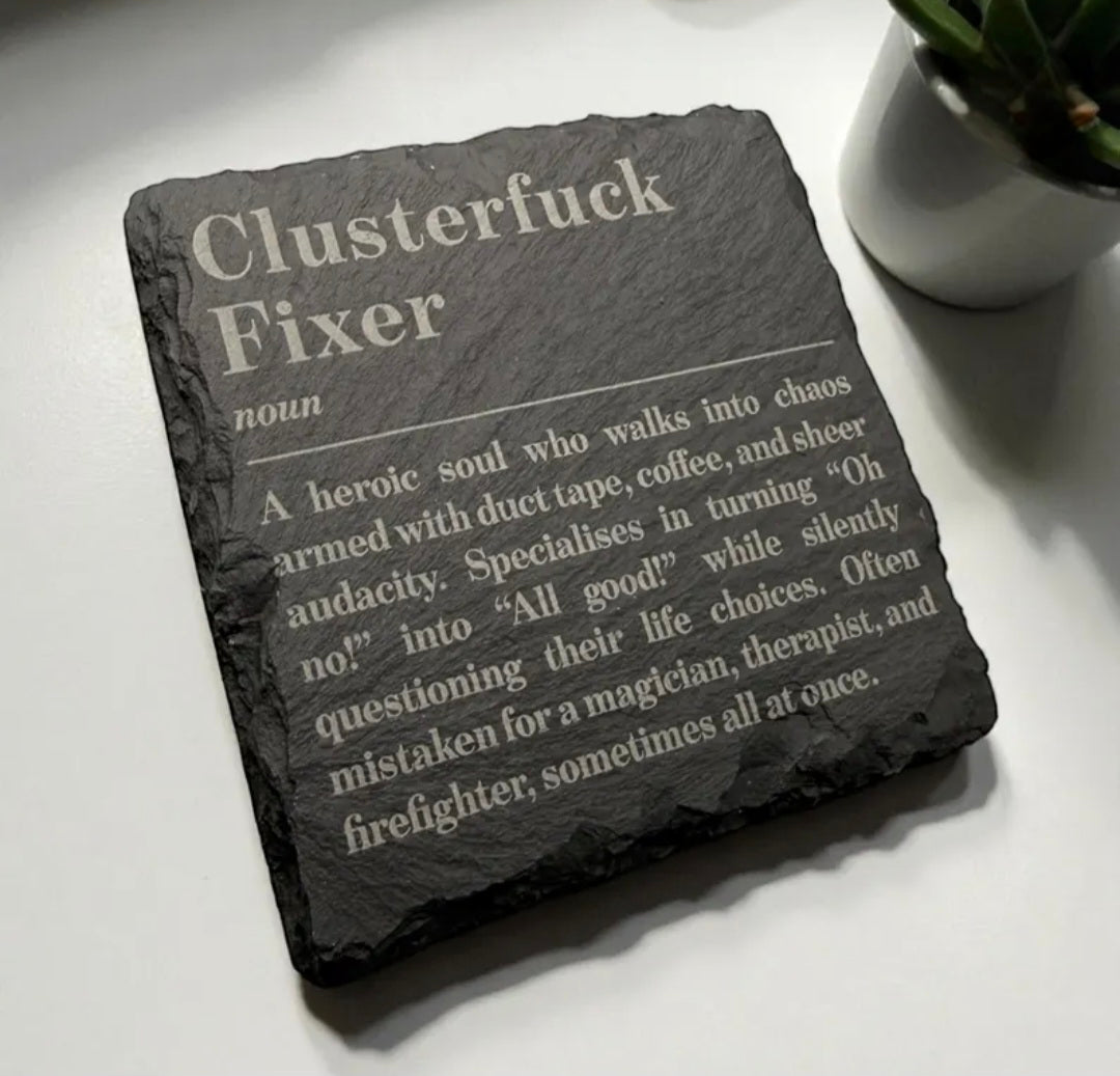Funny Slate Coasters 18+
