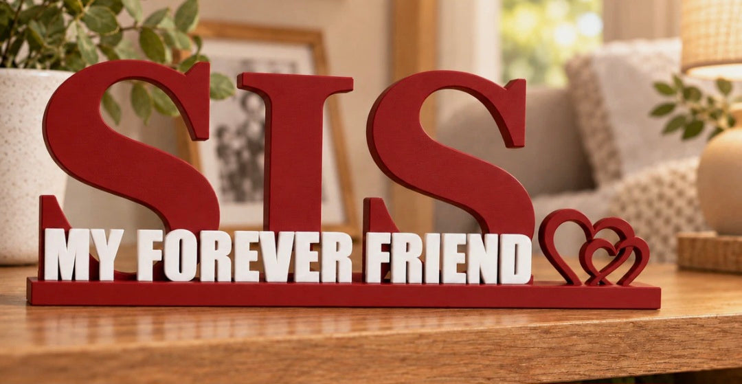 Sis Free Standing Plaque