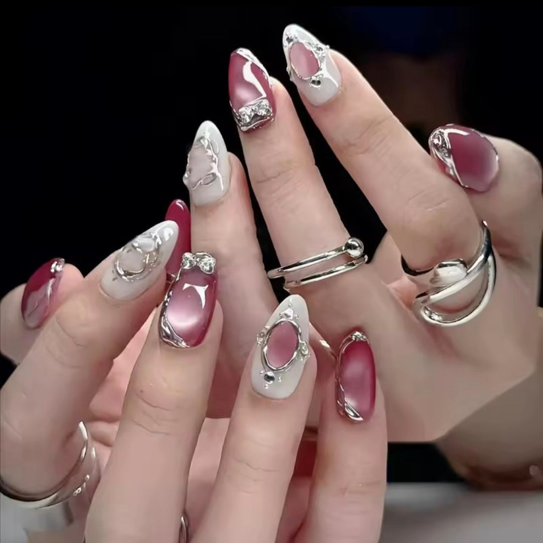 Almond Shaped False Nails 24Pck