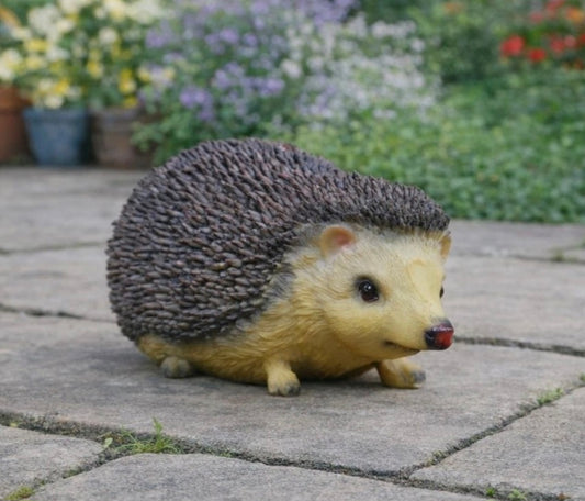 Hedgehog Garden Resin Ornament