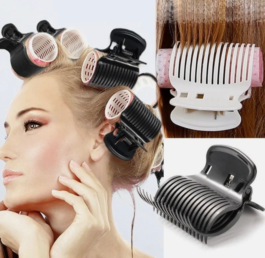 Claw Clips for Hair Rollers 12Pck